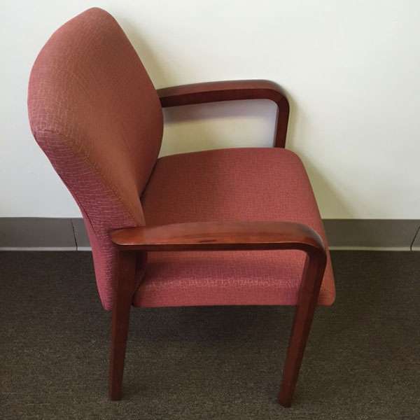 Kimball Stature Wood Frame Guest Chair