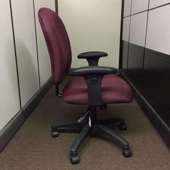 Black Sled Base Frame Guest Chair