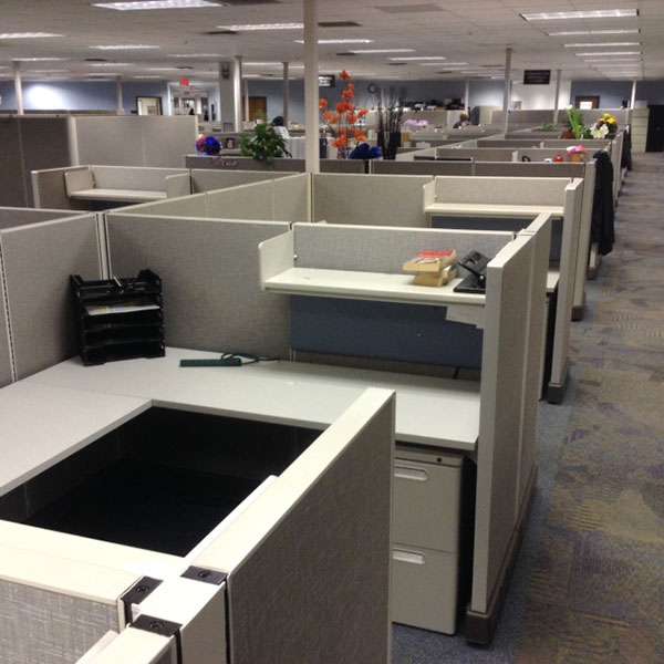 Herman Miller AO2 Workstation - Grey