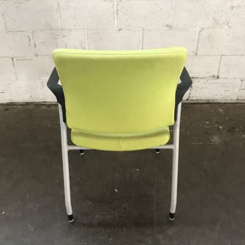 Green Fabric Guest Chair