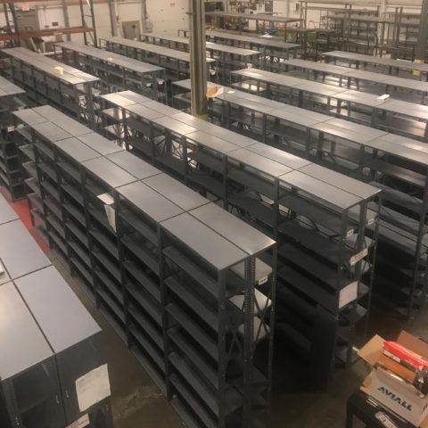 Metal Shelving