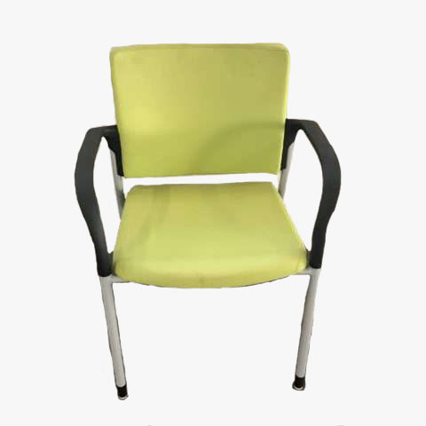 Green Fabric Guest Chair