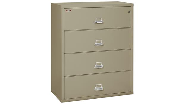 4 Drawer Fireproof Lateral File FireKing