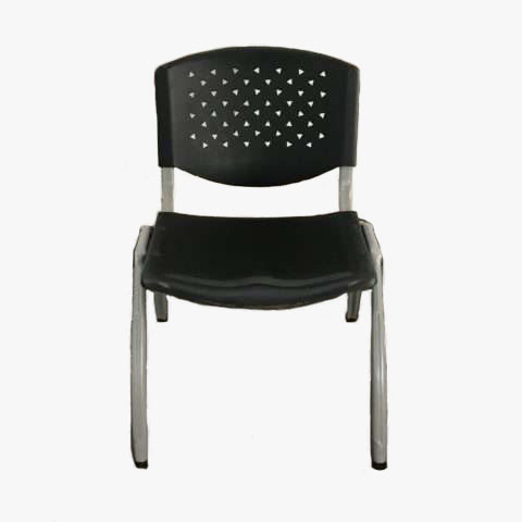Perforated Back Poly Stack Chair