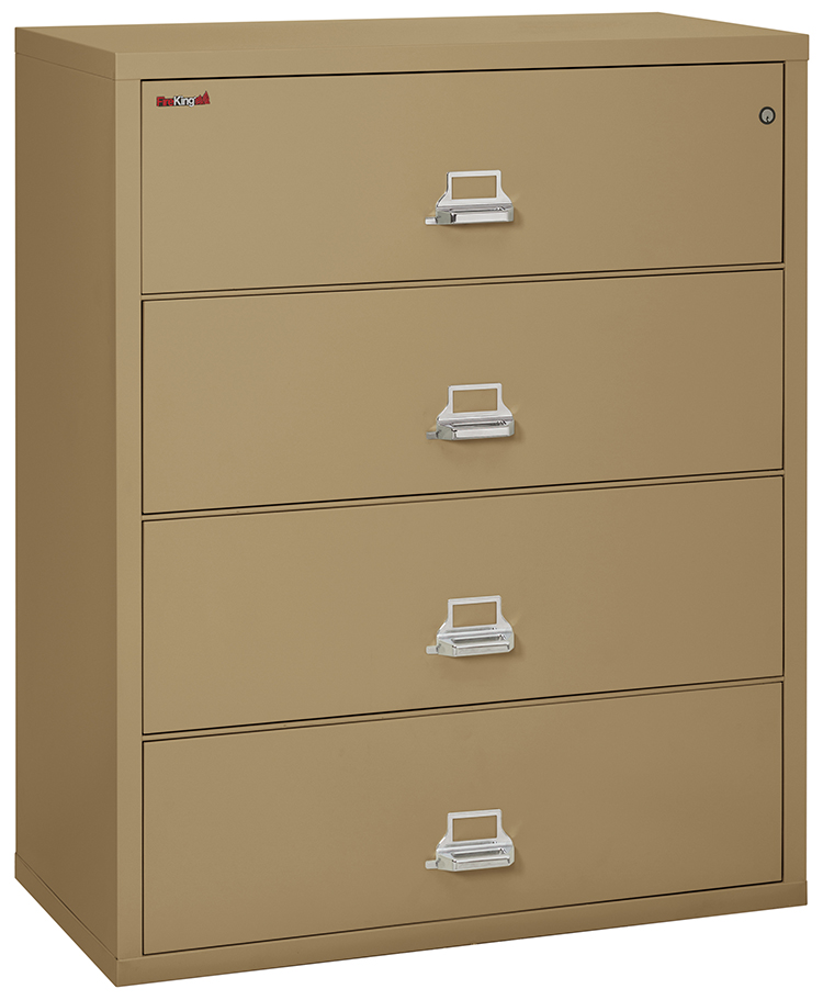 4 Drawer Fireproof Lateral File FireKing - Image 4
