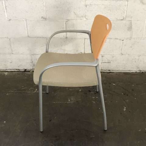Wood Back Guest Chair