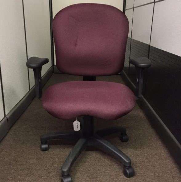 Black Sled Base Frame Guest Chair