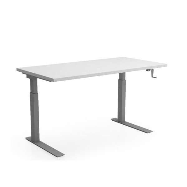 Sit-to-Stand Crank Desk