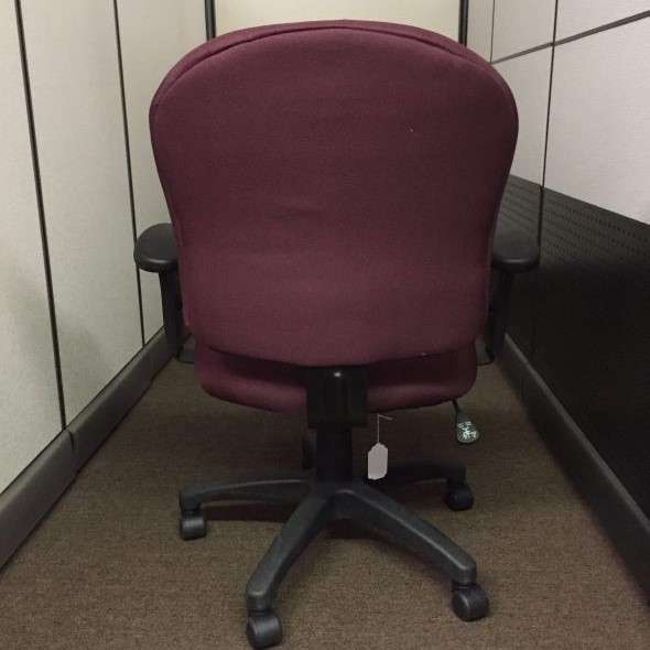 Black Sled Base Frame Guest Chair