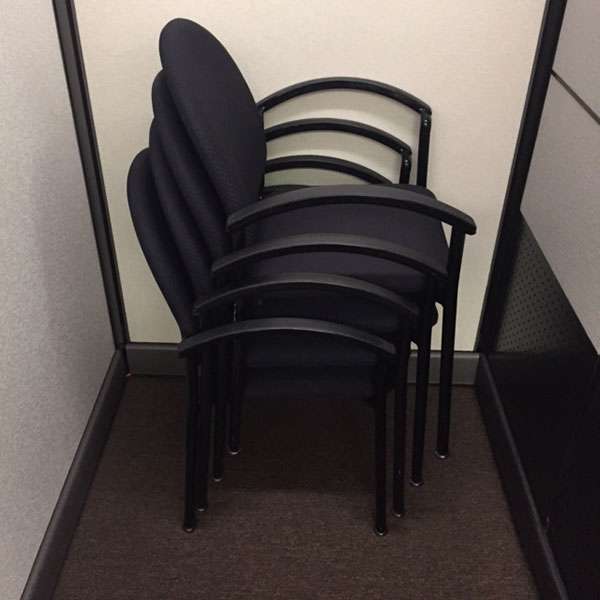 Izzy Bola Stackable Guest Chair